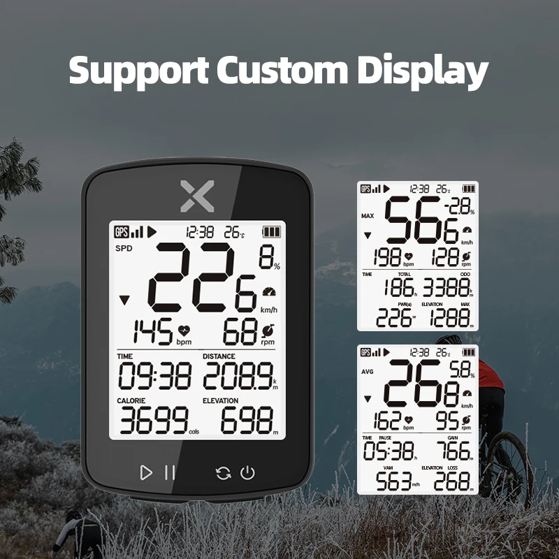 XOSS G2 Plus ordinateur de vélo sans fil GPS compteur de vitesse de cyclisme étanche ANT + Cadence vitesse intelligent vélo odomètre vélo de route vtt