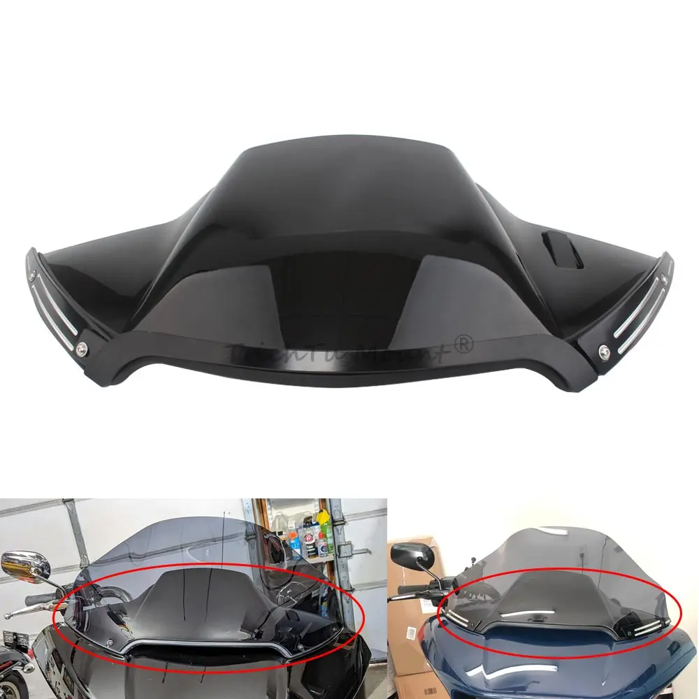 Kit de conduits d'air réglables en ABS pour carénage interne de moto Harley Road Glide Ultra CVO/SE Limited Special FLTRX FLTRXS 2015-2025