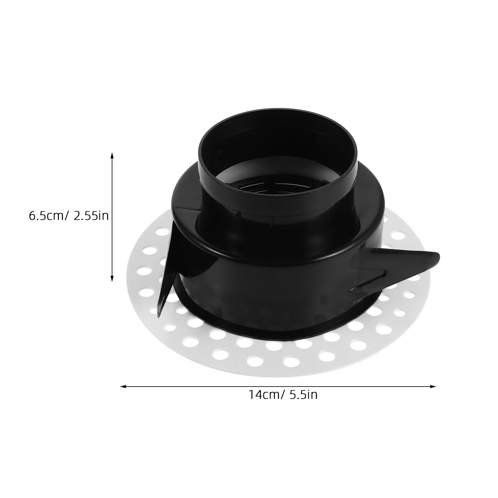 Diffuseur de plafond rond réglable en ABS pour climatiseur, silencieux et peu encombrant, pour systèmes de climatisation centralisée (HVAC)