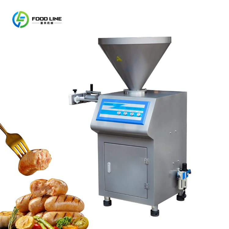 Machine de remplissage de saucisses commerciale électrique automatique