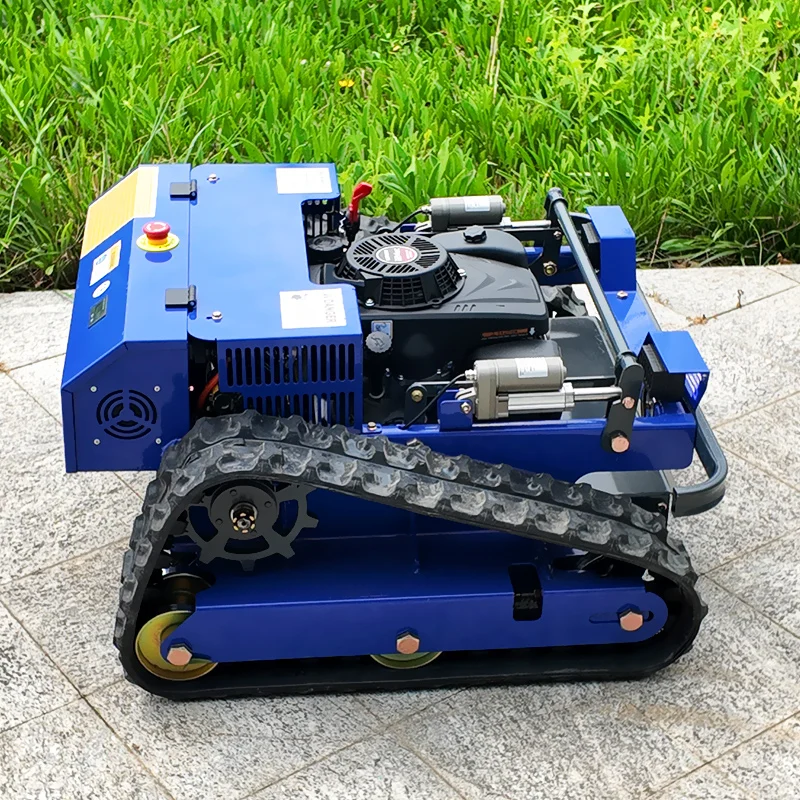 Robot tondeuse télécommandé personnalisé, largeur de coupe 550 mm, zéro-turn, pour l'entretien forestier et le jardin
