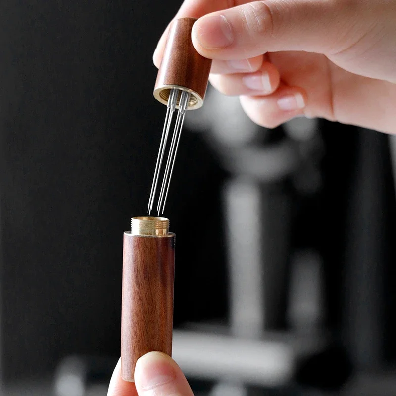 Tamper en acier inoxydable pour café en poudre expresso