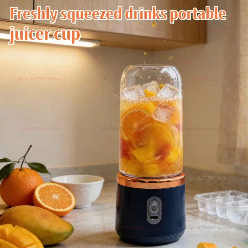 Blender électrique portable 6 lames