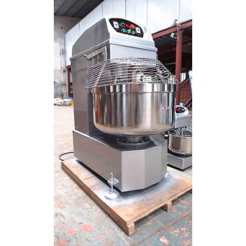 Pétrin à spirale de luxe 130L 80L 100L 25KG 10 Qt pour pâte épaisse
