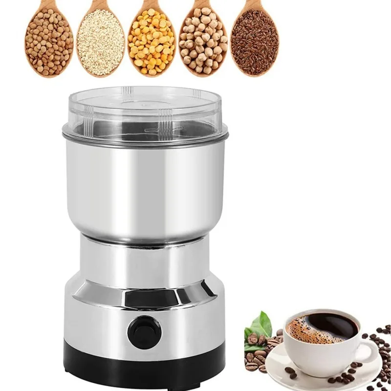 Moulin à café électrique haute puissance cuisine céréales noix haricots épices Grains broyeur Machine multifonctionnel