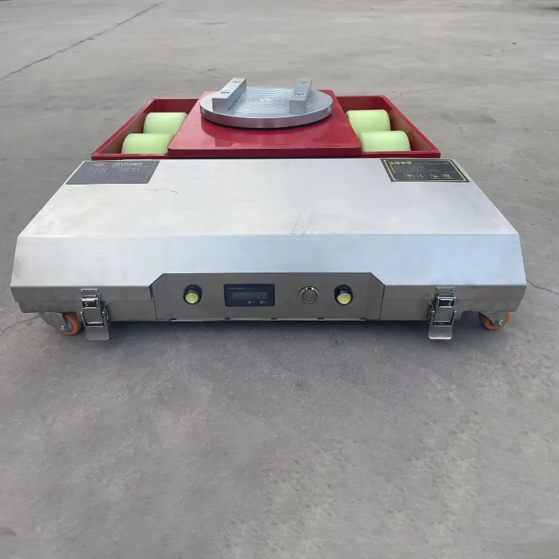 Robot de transfert de citerne industriel 20T 25T 30T, chariot électrique télécommandé pour machines, équipement de déplacement de charges, chariot de transport