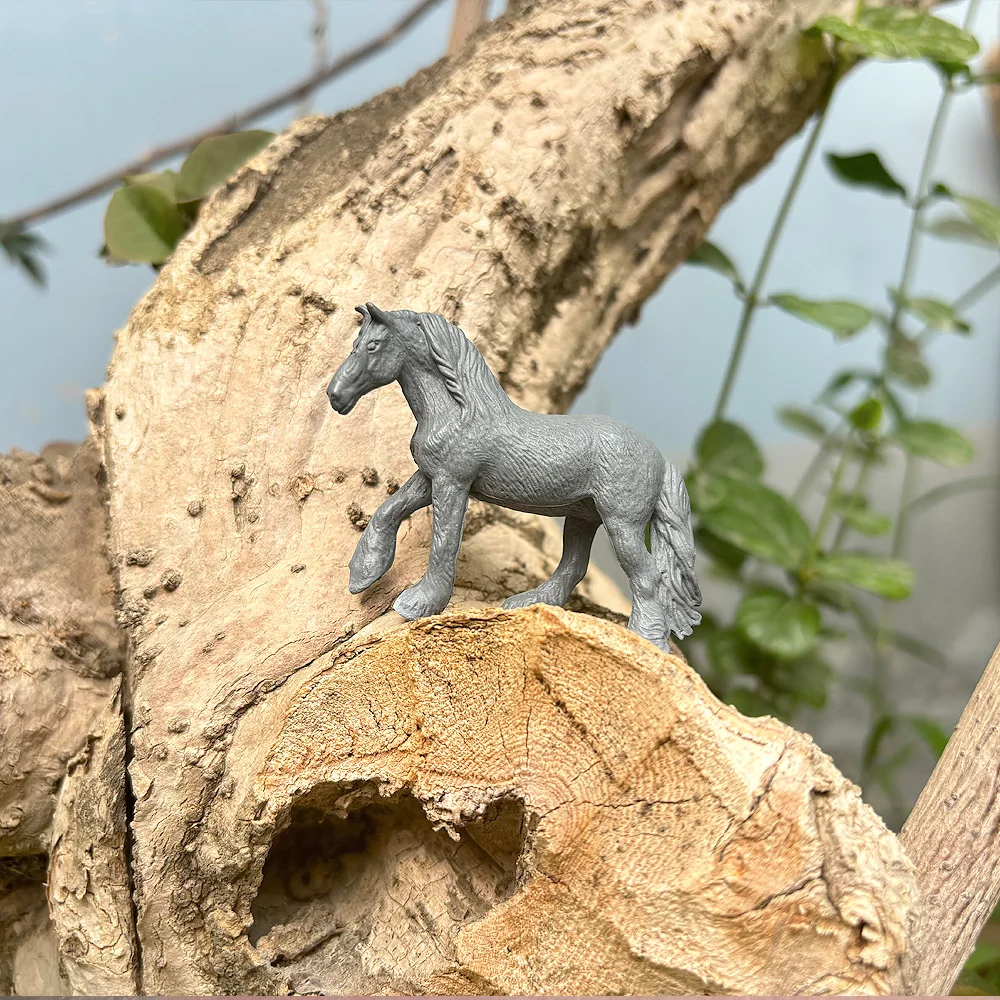 Modèle de cheval Ranch, jouet modèle de cheval réaliste, modèle de cheval simulé, adapté aux scènes de table de ferme et d'équitation, ferme et