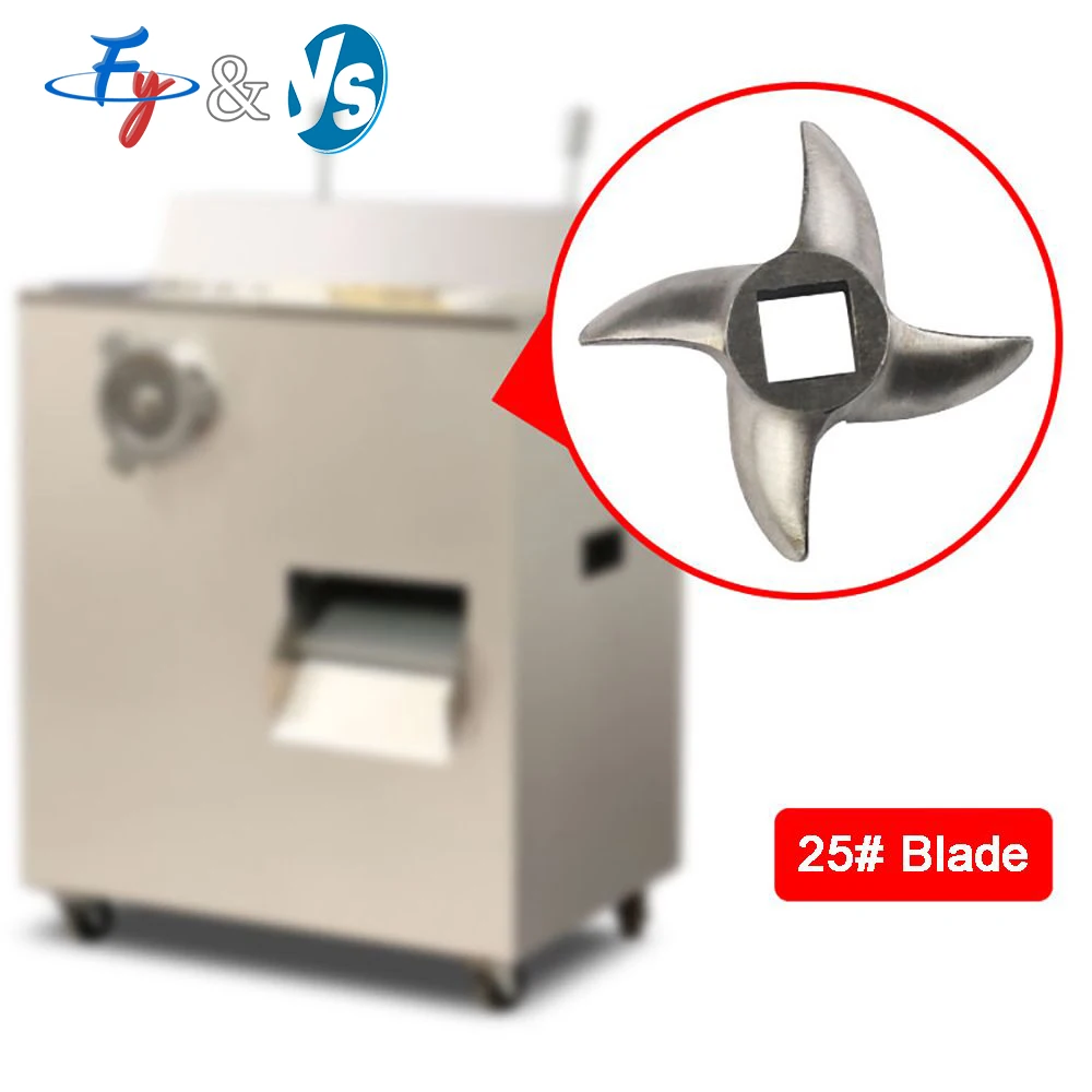 Accessoires professionnels pour hachoir à viande – Lames à dos croisé et tortue (Type 5-32) pour le traitement et le broyage des aliments