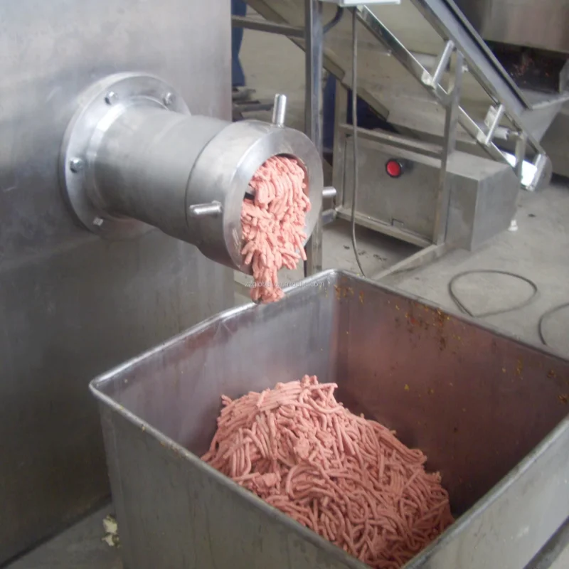 Machine à hacher la viande industrielle robuste et personnalisée