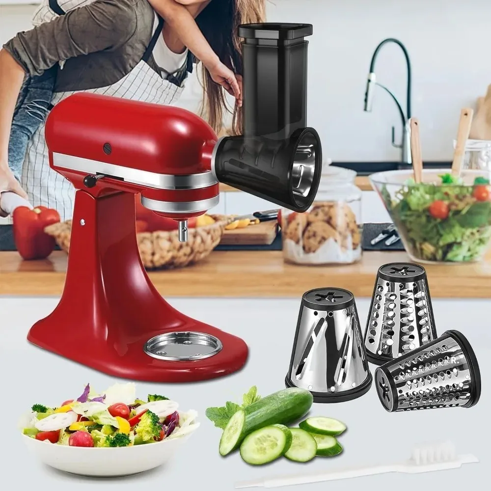 Robot culinaire KitchenAid avec trancheuse et râpe