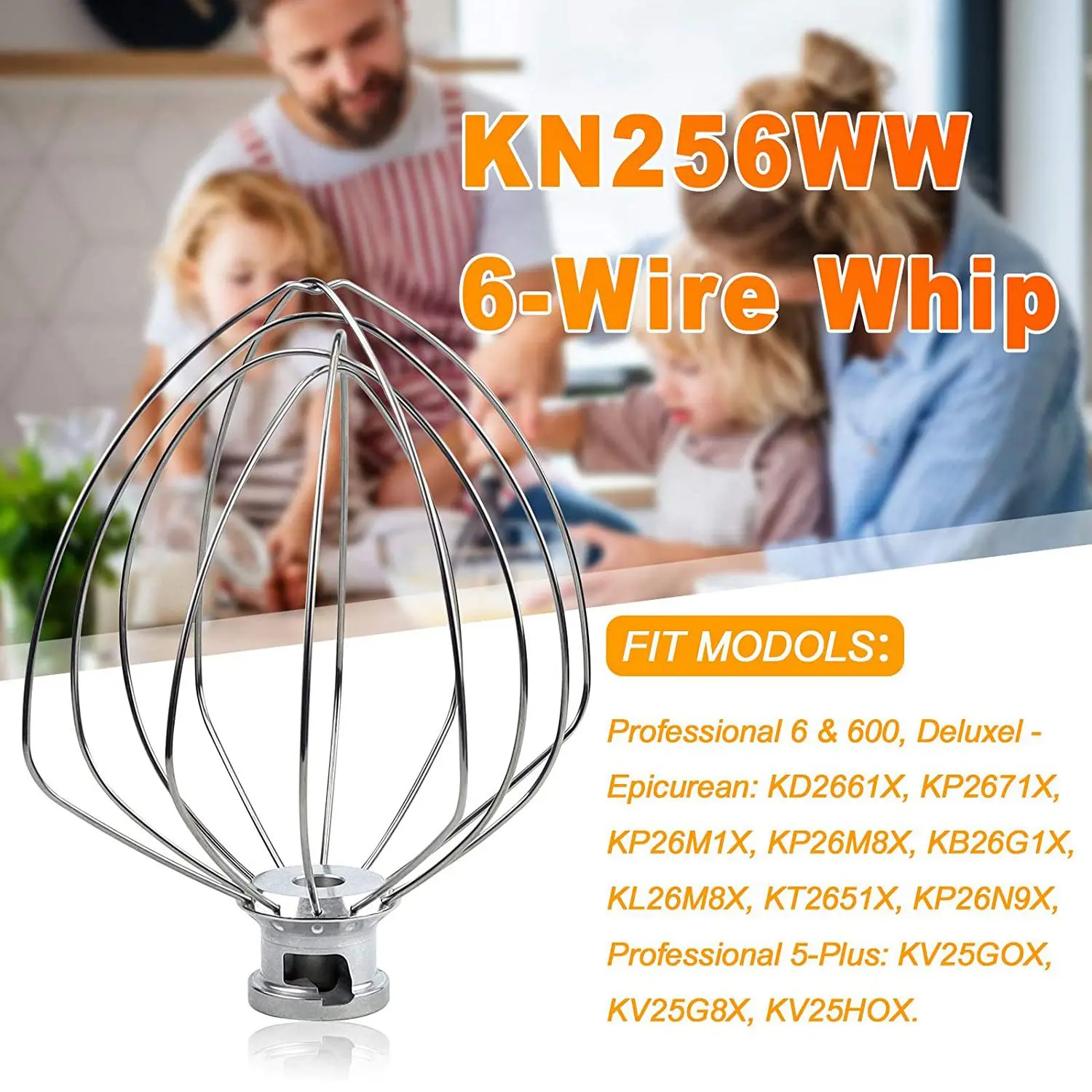 KitchenAid-Fouet à 6 fils KN256WW
