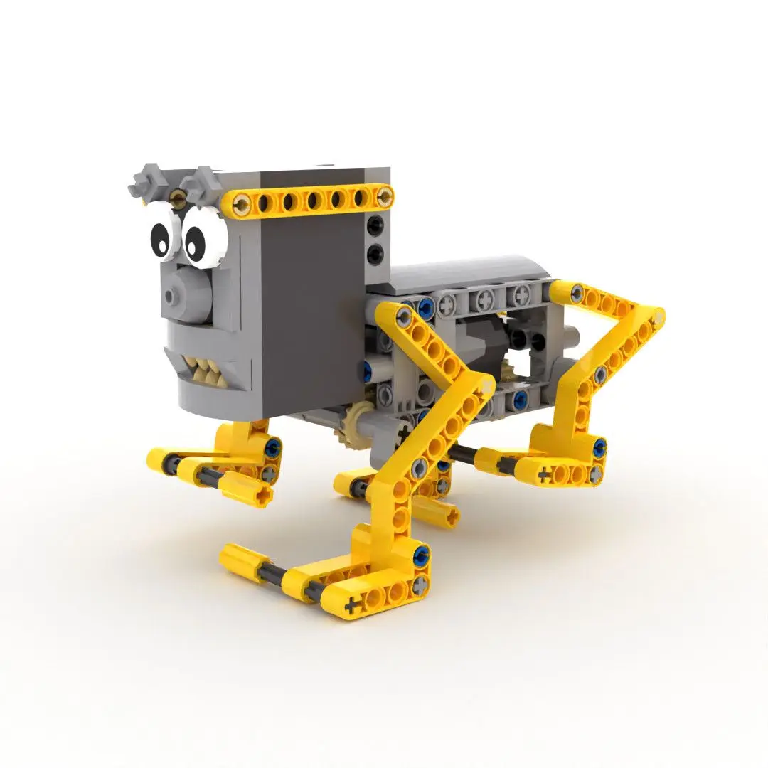 Blocs de construction de chien robotisé motorisé, modèle MOC, jouets robotiques techniques, jouets éducatifs pour étudiants