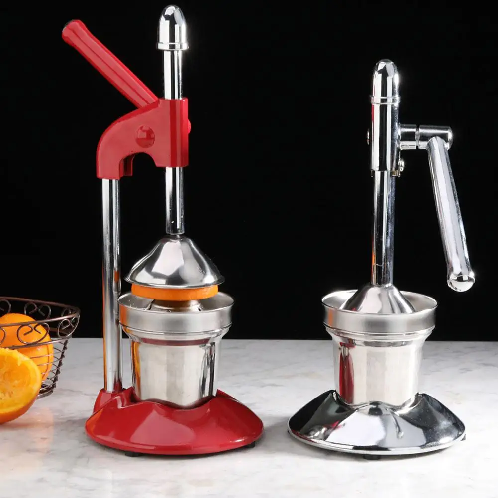 Presse-fruits manuel en acier inoxydable