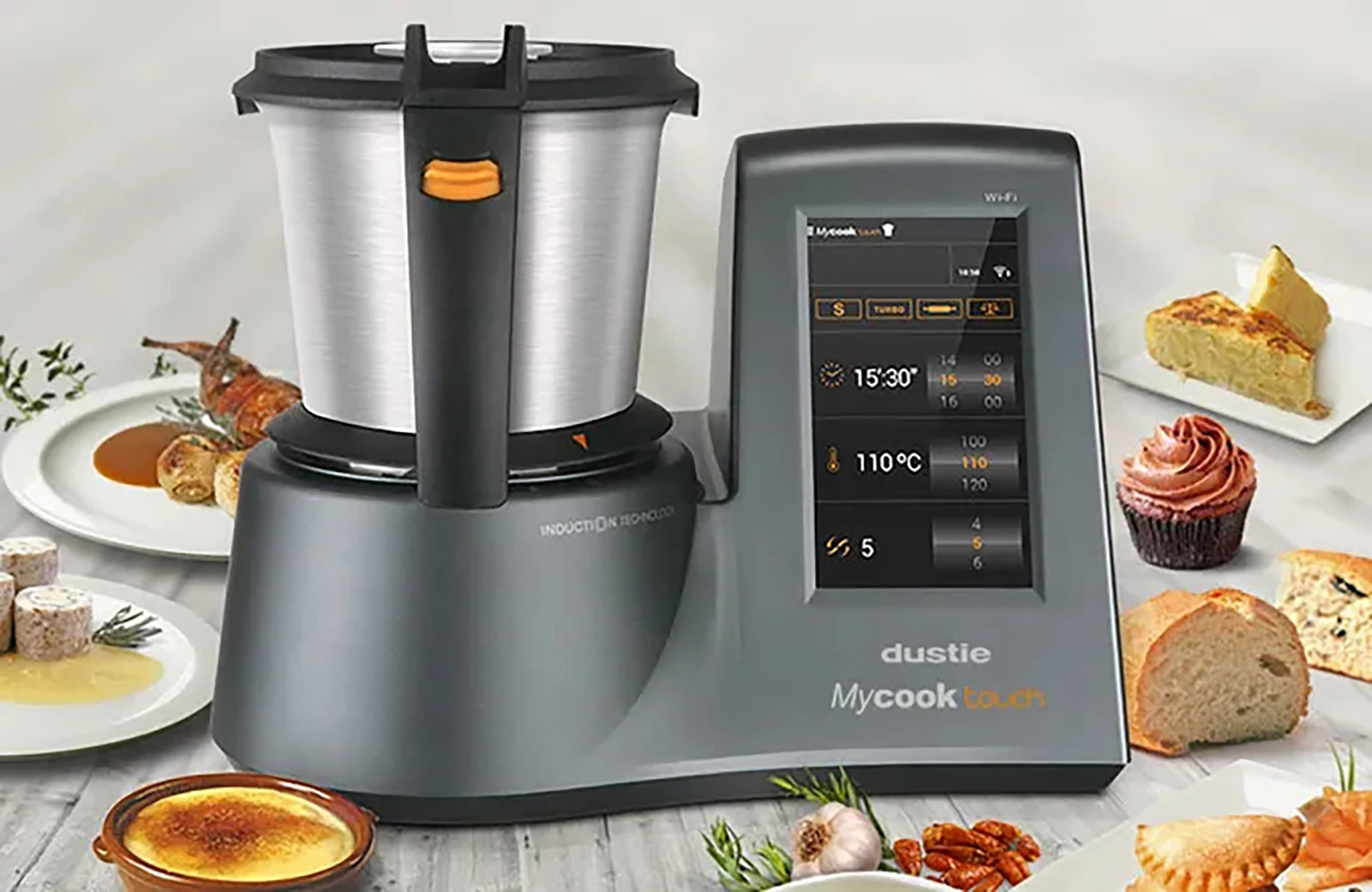 Lame de couteau mélangée pour Station de cuisson intelligente DustieCook