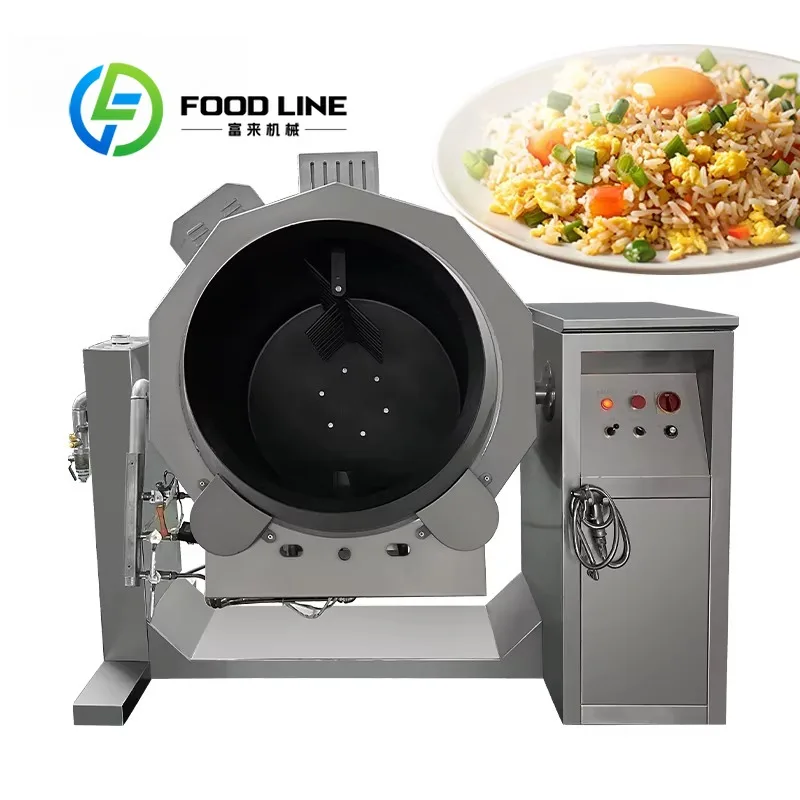 Robot de cuisine commercial en acier inoxydable