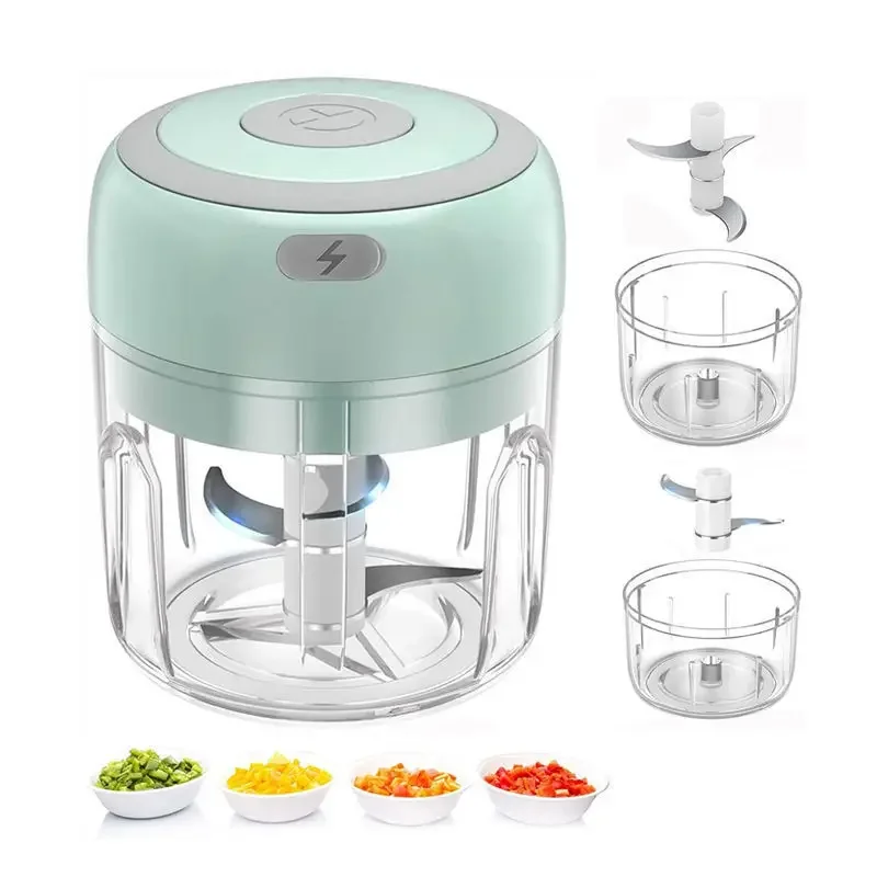 Hachoir à ail électrique multifonctionnel 100/250mL