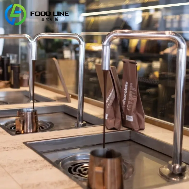 Machine automatique de fabrication de chocolat