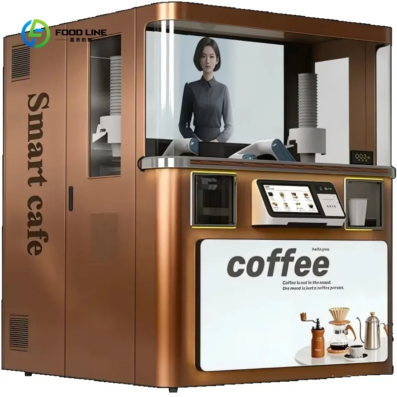 Machine à café robotisée intelligente personnalisée