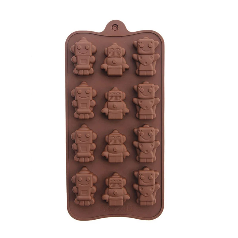 Moule à chocolat robot 3D en silicone