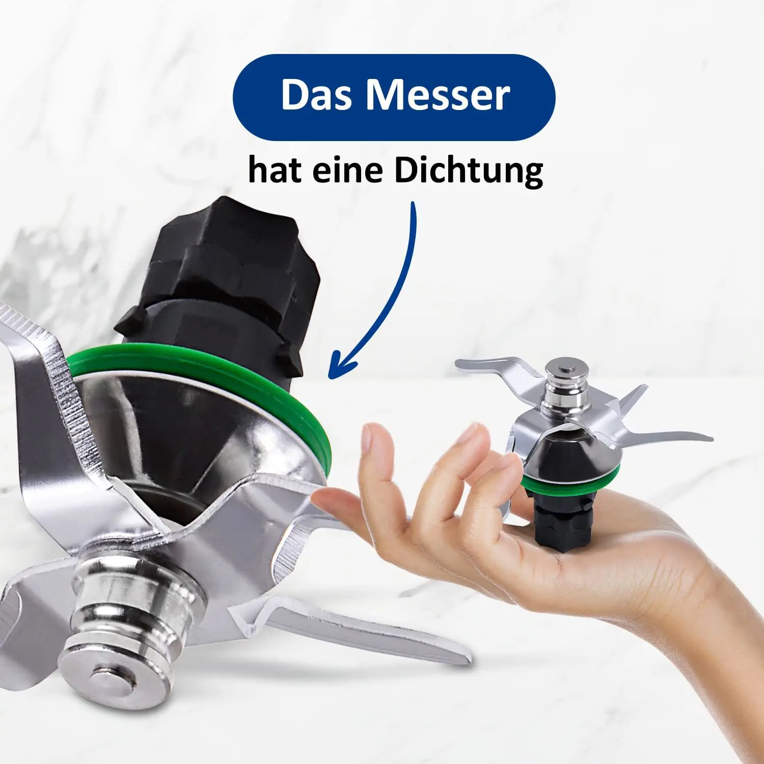 Lame de remplacement pour Thermomix TM5 TM6, couteau mélangeur de cuisine