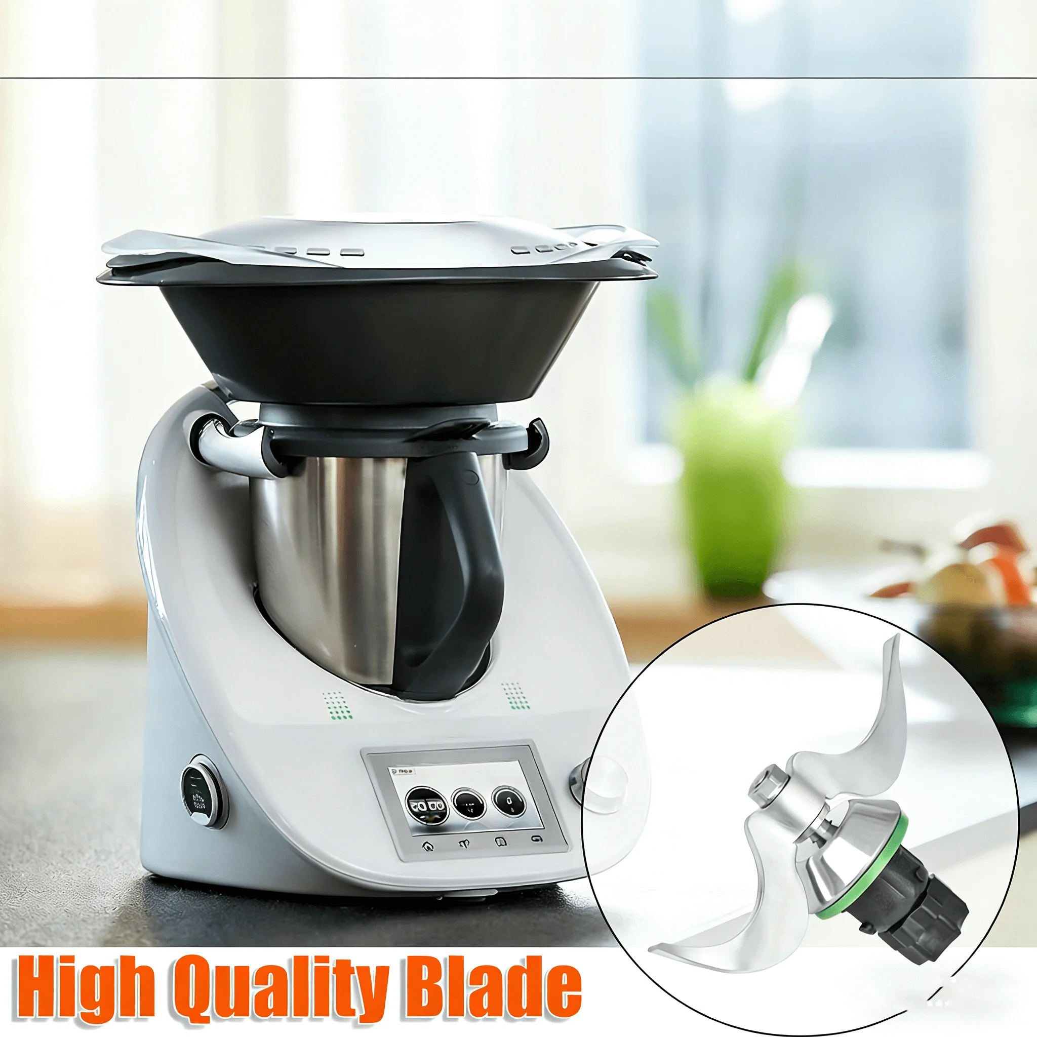 Lame de pétrissage de pâte en acier inoxydable pour Thermomix TM5 TM6 TM7