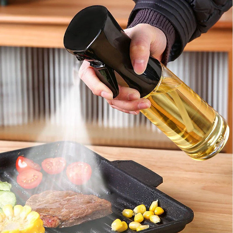Bouteille pulvérisateur d'huile pour la cuisine domestique