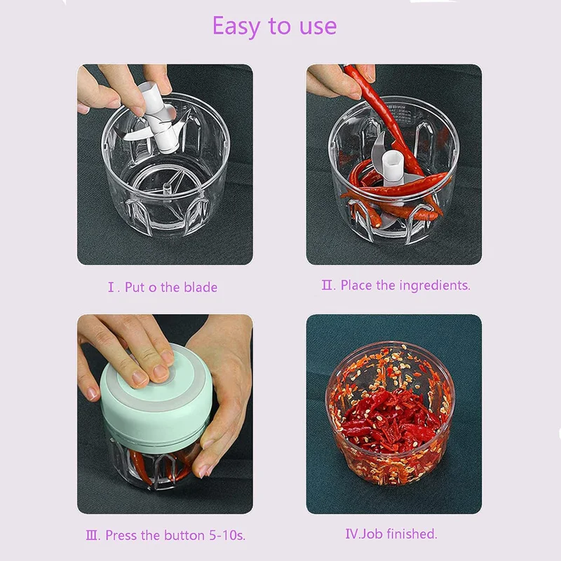 Machine alimentaire auxiliaire pour bébé, petit mélangeur électrique de boue, mélange de jus de pâte de riz pour bébé, rectifieuse domestique