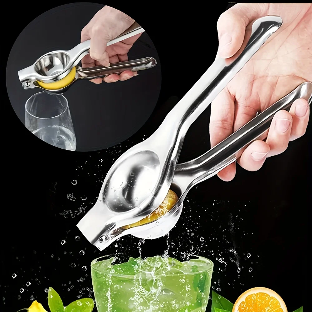 Presse-citron en acier inoxydable