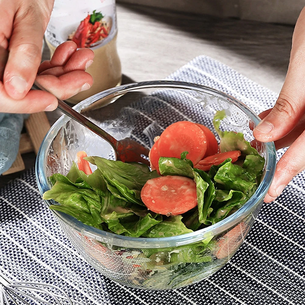 Grand bol à salade en verre