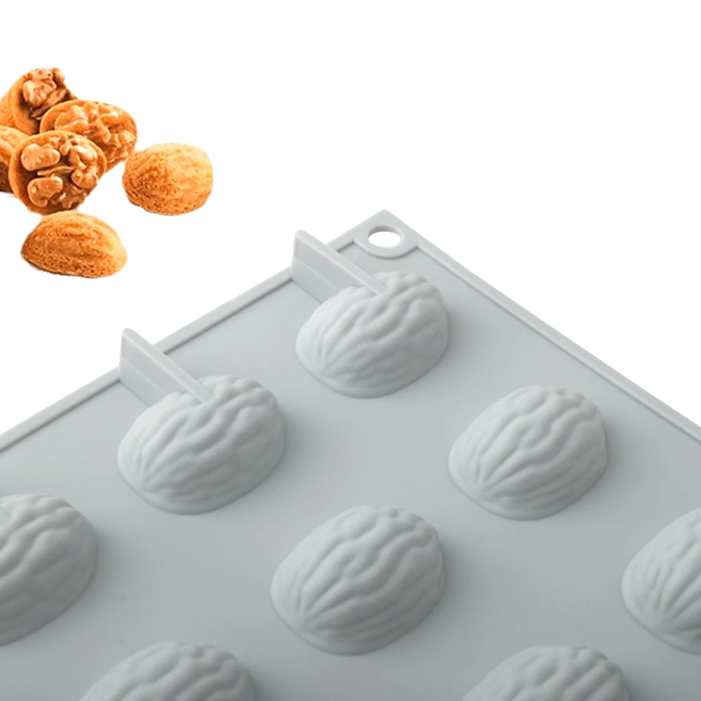 Moule à gâteau en Mousse de noix à 18 cavités