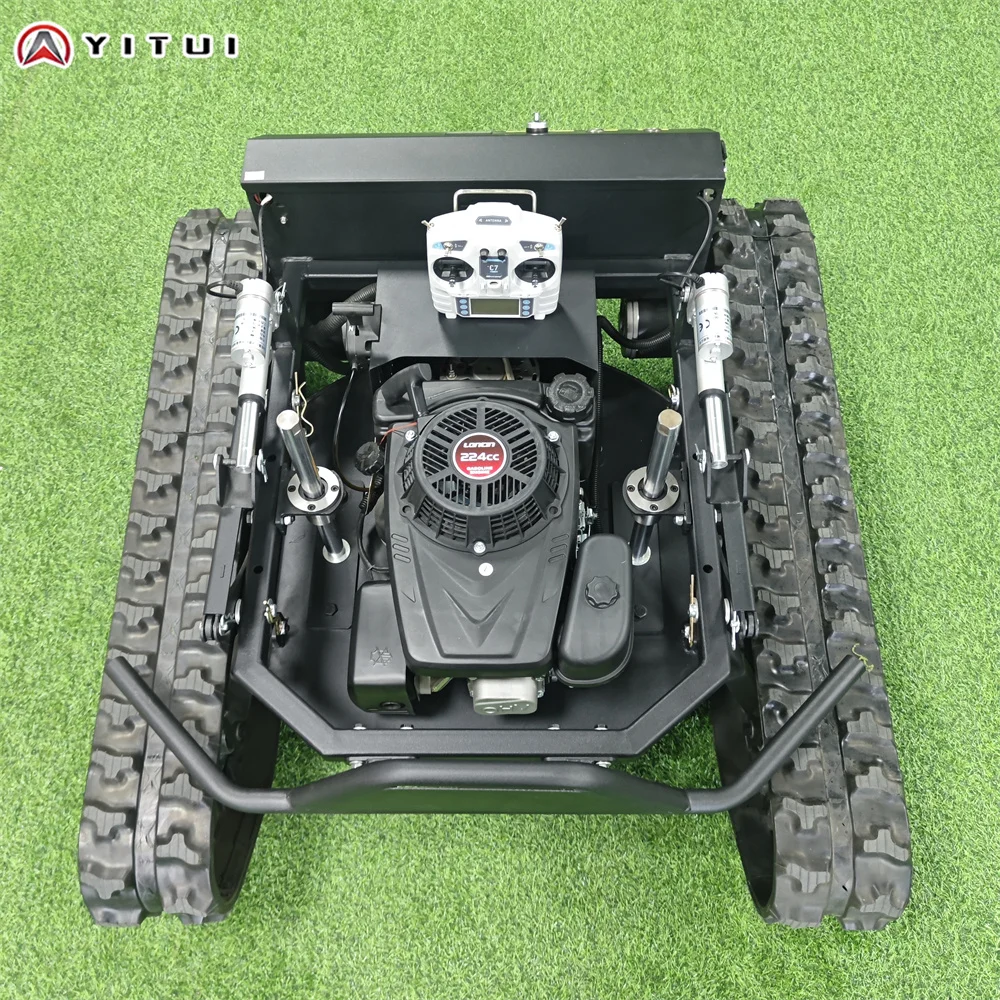 Tondeuse à gazon tout-terrain autopropulsée télécommandée pour usage domestique, jardin et pelouse, petite taille, sur mesure