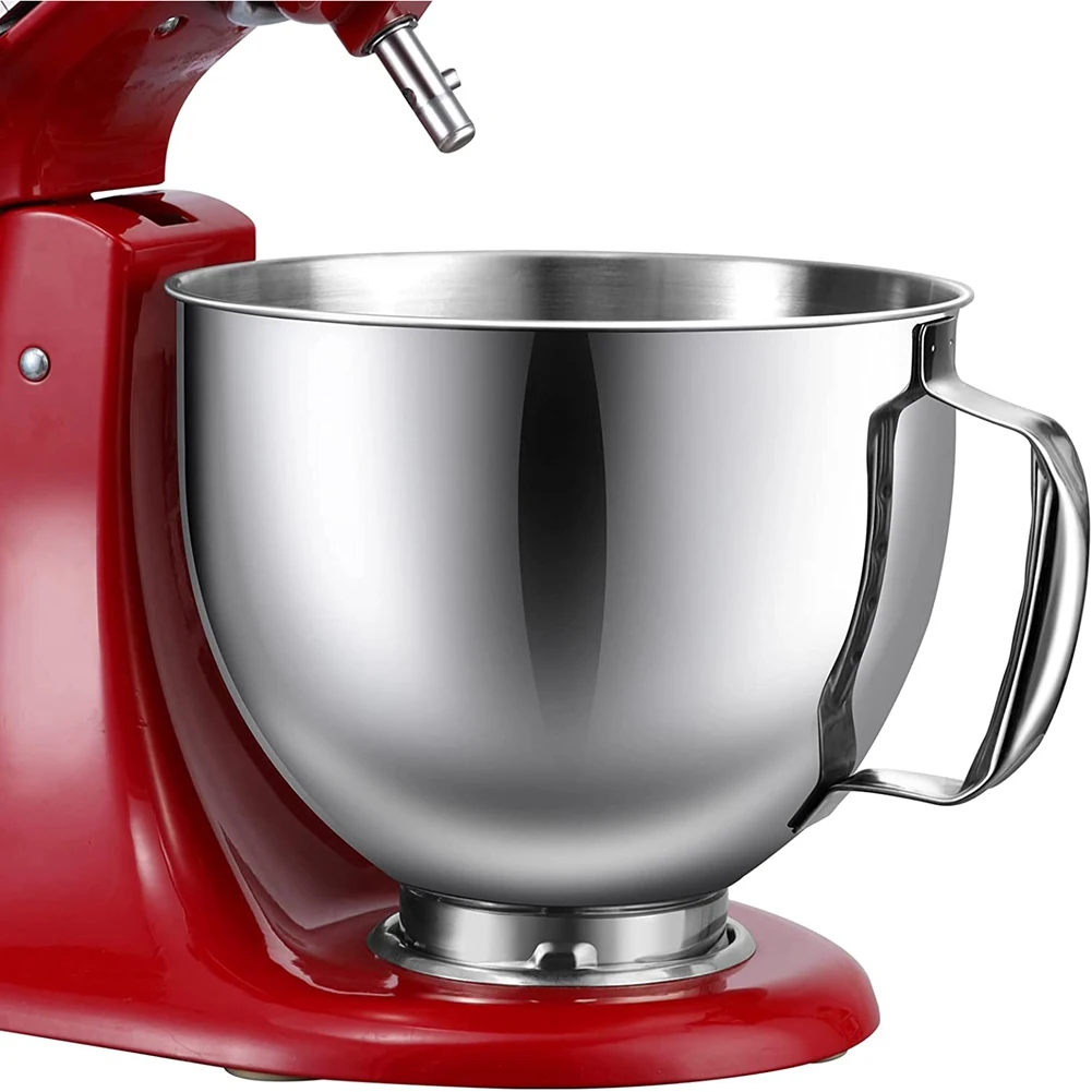 Bol en acier inoxydable pour batteur sur socle à tête inclinable KitchenAid de 4.5 à 5 litres
