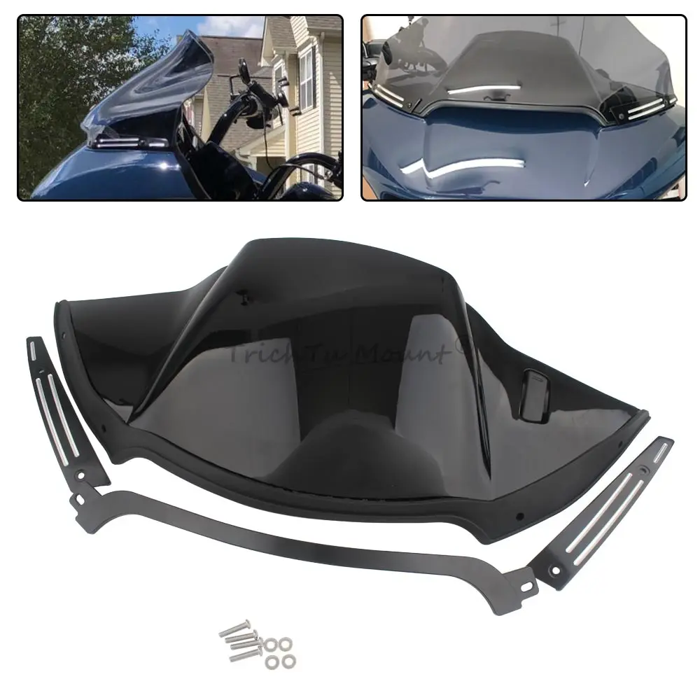 Kit de conduits d'air réglables en ABS pour carénage interne de moto Harley Road Glide Ultra CVO/SE Limited Special FLTRX FLTRXS 2015-2025