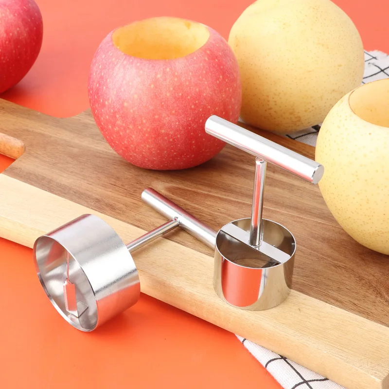 Pelle à noyau de fruits en acier inoxydable