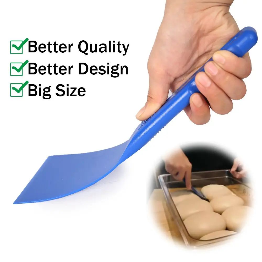 Pizzathome grattoir Flexible Anti-chaleur spatule antichoc de qualité alimentaire antiadhésif résistant aux rayures