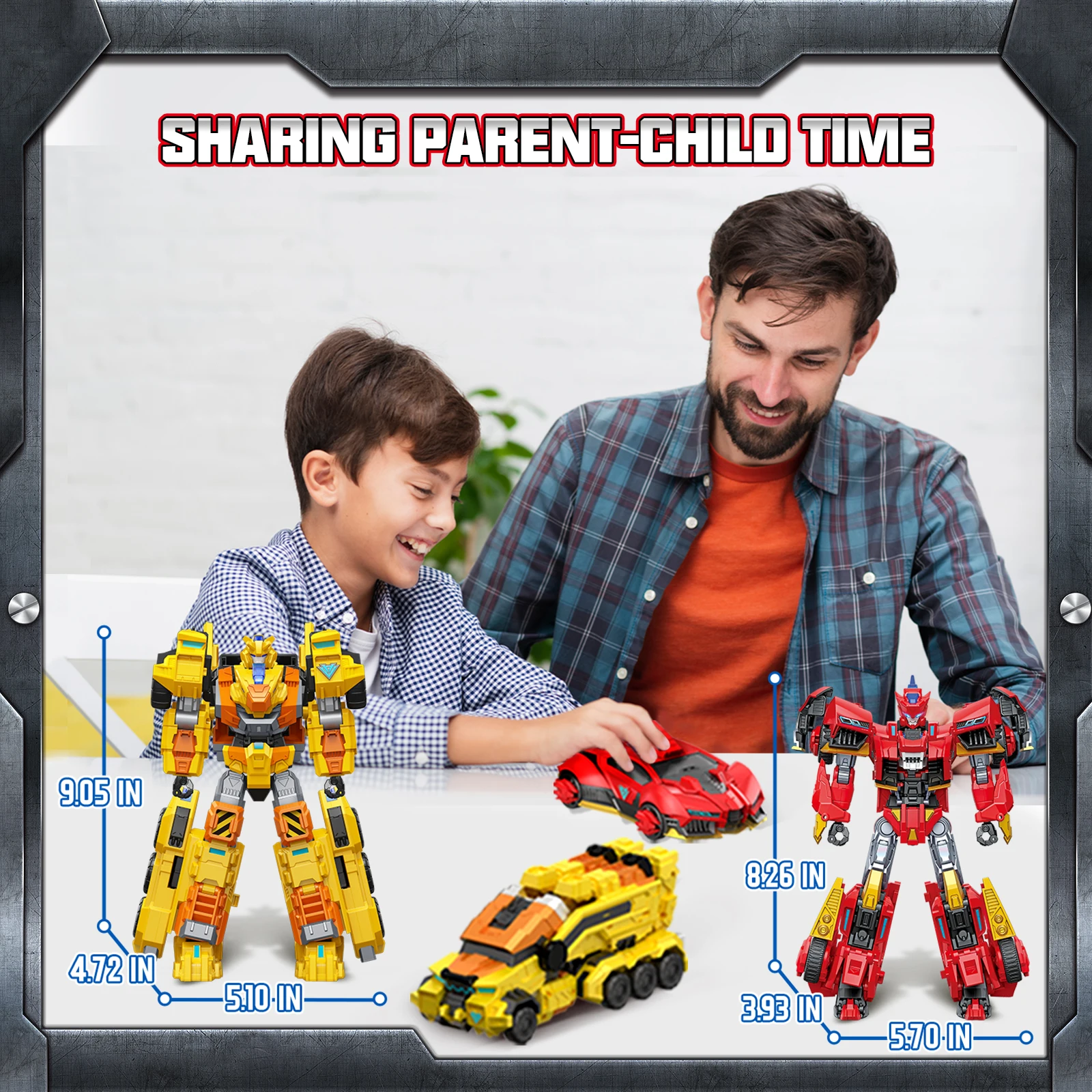 QUANTUM HEROES DINOSTER Lucio Jouet Robot Transformable Mode de Jeu 3-en-1 Robot/Véhicule + Accessoire Dinosaure Figurine d'Action pour Enfants 5+