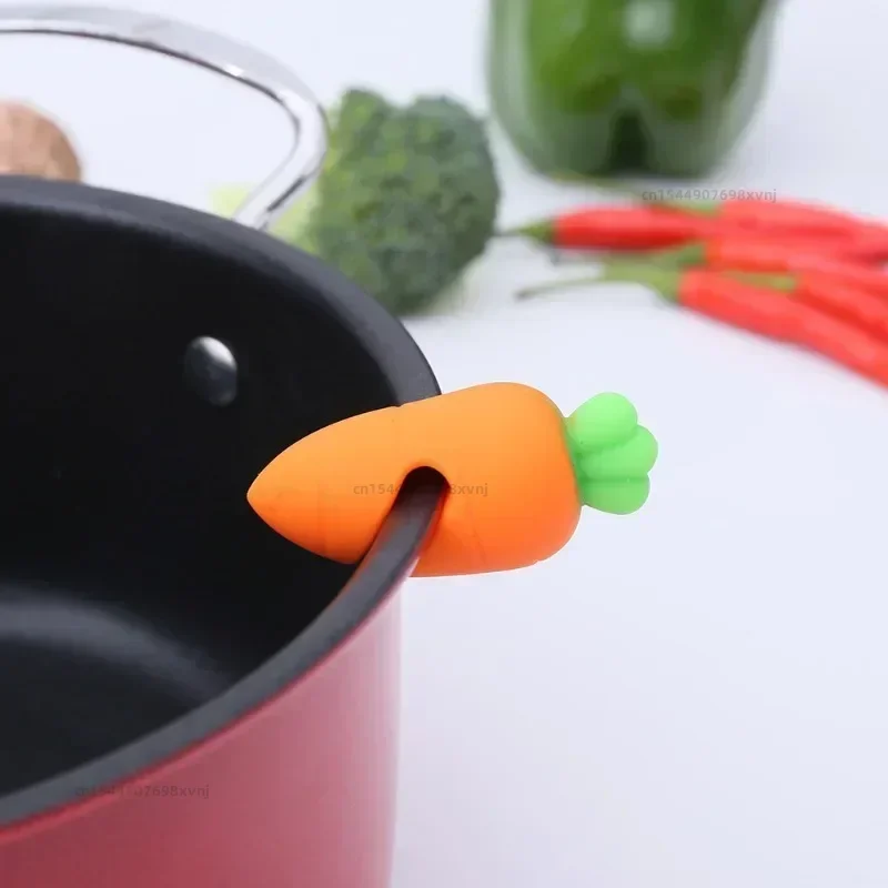 Couvercle de Pot Anti-Déversement en Silicone T1