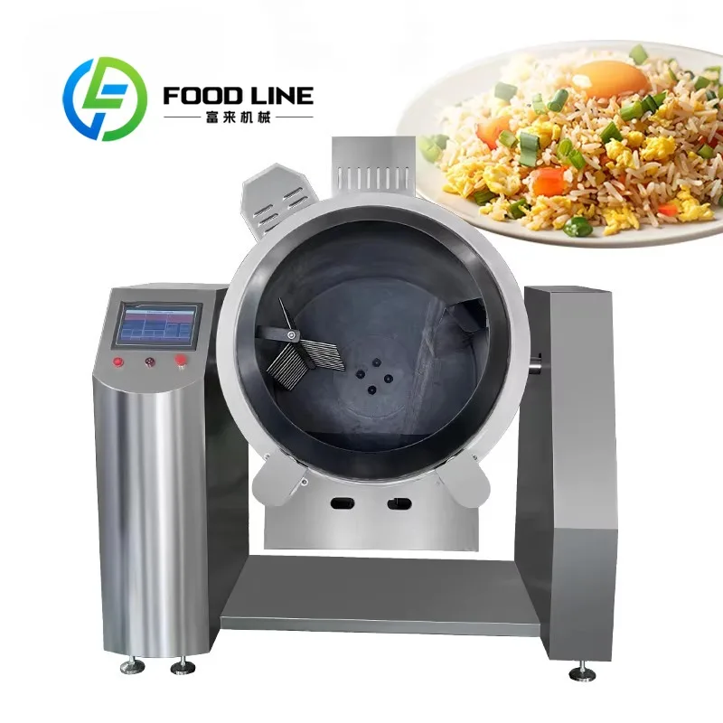 Robot de cuisine commercial en acier inoxydable
