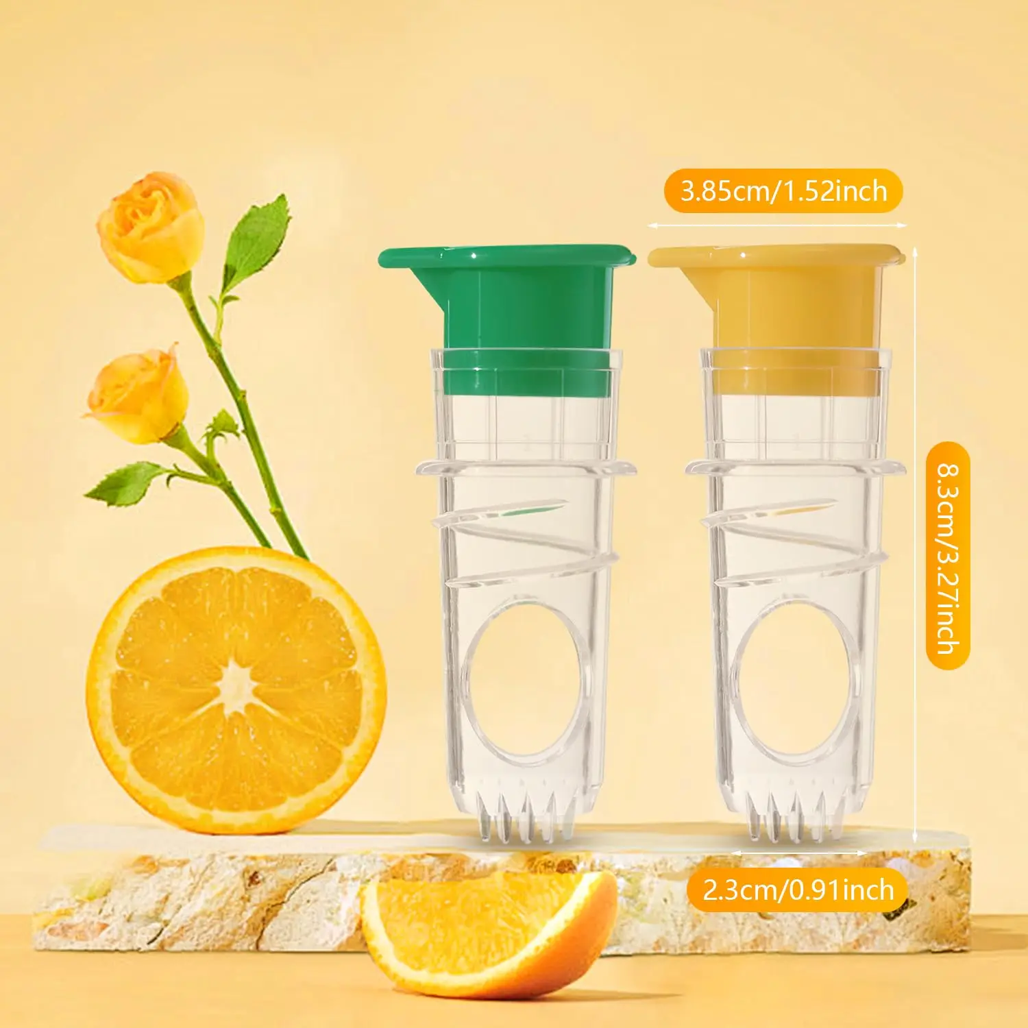 Mini presse-citron Portable avec couvercle
