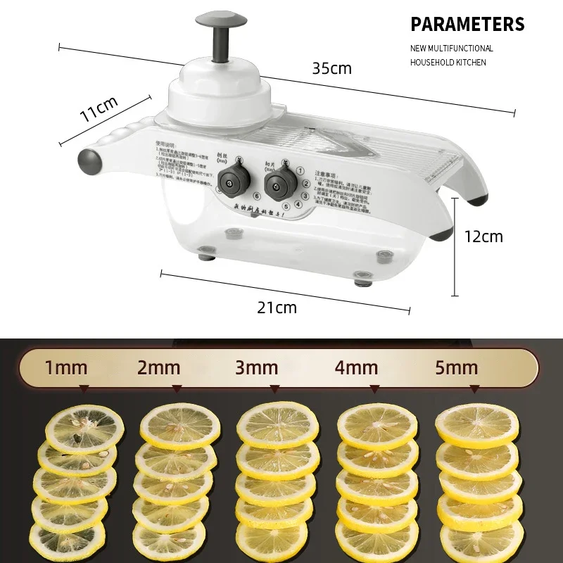  Outil de cuisine multifonctionnel : trancheuse à citron