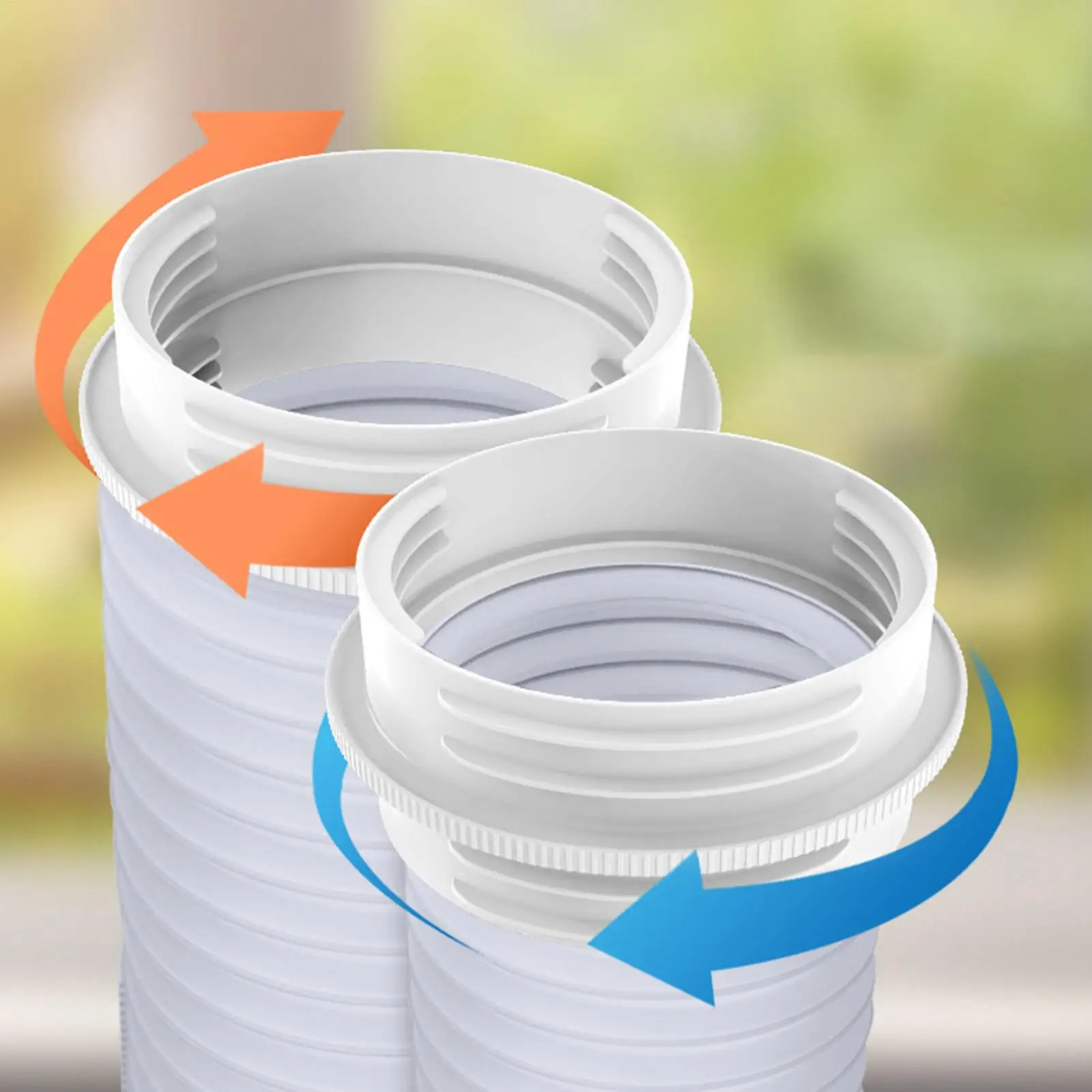 Connecteur de tuyau de ventilation de climatiseur à connexion rapide, coupleur d'échappement de climatiseur, adaptateur de pièces de climatiseur