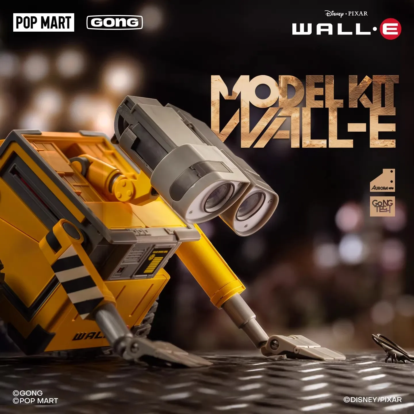 GONG Movie WALL-E Robot Mobilization Waste Allocation Load Lifter Earth Class Figures Assembled Model Kit Toys Collection Gifts