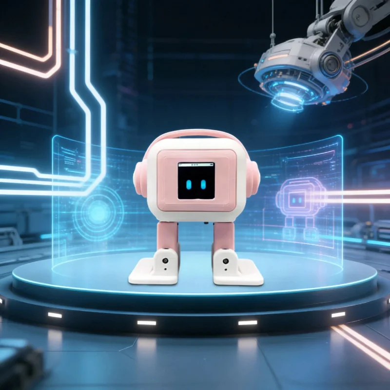 Nouveau Robot Émotionnel IA 2026 : Interactif, Vocal, Chat Intelligent, Danse, Compagnon de Bureau, Cadeau pour Enfants
