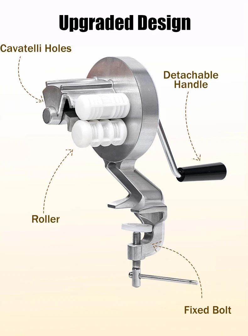 Pizzathome-Machine à pâtes Cavatelli