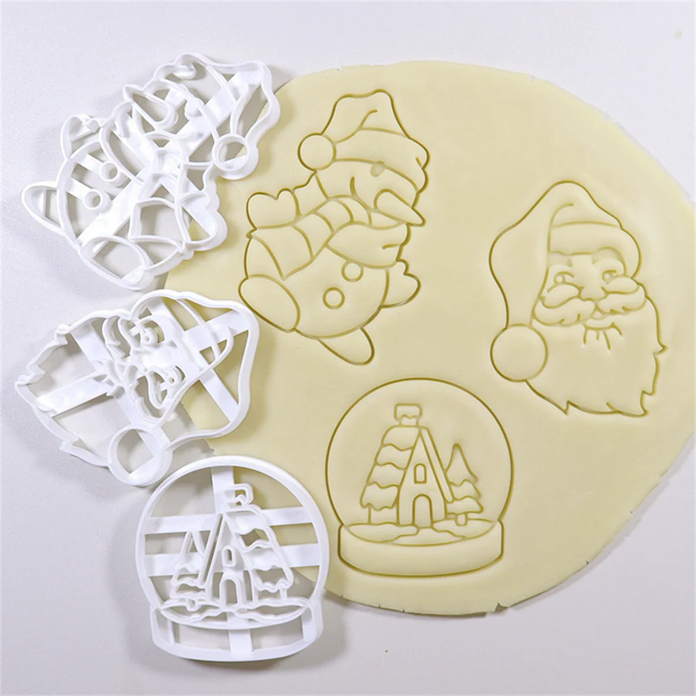 Emporte-pièce de Noël en plastique pour bricolage