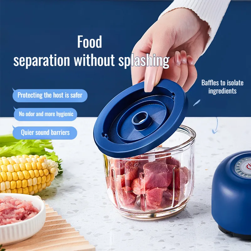 Mini hachoir à viande électrique tourbillon