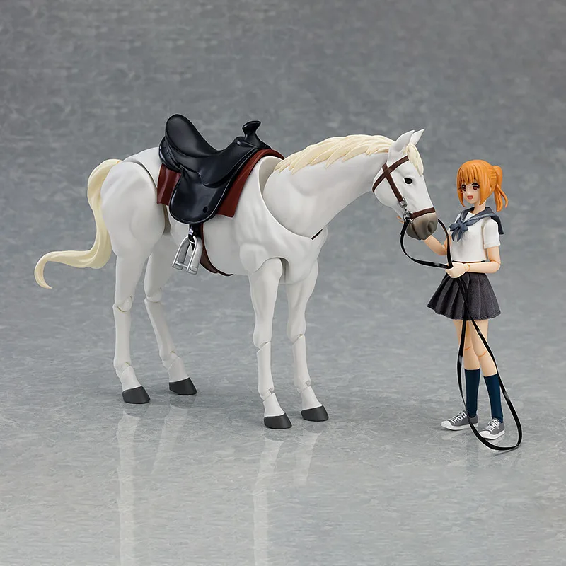 Figurine de cheval créative 1/12, cheval articulé pour statue Figma, modèle de collection, poupée, jouet éducatif, cadeaux d'anniversaire pour enfants