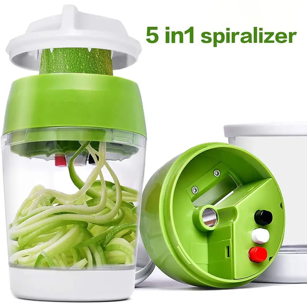 Coupe-légumes manuel en spirale