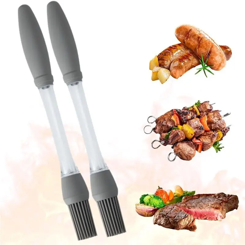 AFOURT-10PCS Pinceaux à huile en silicone pour badigeonner, pinceaux à pâtisserie pour grillades, barbecue, cuisson, ustensile de cuisine