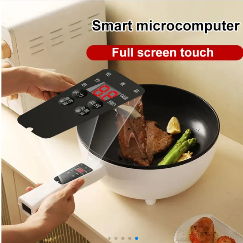 Cuiseurs électriques multifonctions simple/Double couche 1-2 personnes poêle antiadhésive domestique marmite cuiseur à riz appareils de cuisson